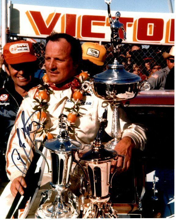 A.J. FOYT Signed Autographed INDY 8x10 Photo Poster painting