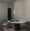 Terrazzo Lamp Indoor Simple LED Chandelier Coffee Shop Spherical Teahouse Office Cement Lamp lampswell