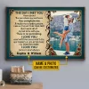 Personalized Photo/Name: Couple Husband Wife The Day I Met Vintage Metal Sign//Wooden Signs