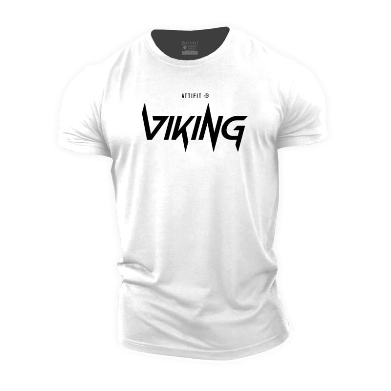 Cotton Viking Graphic T-shirts tacday