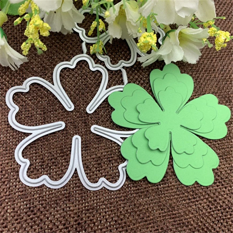 3-piece Flower lace card Metal Cutting Dies Stencils For DIY Scrapbooking Decorative Embossing Handcraft Die Cutting Template