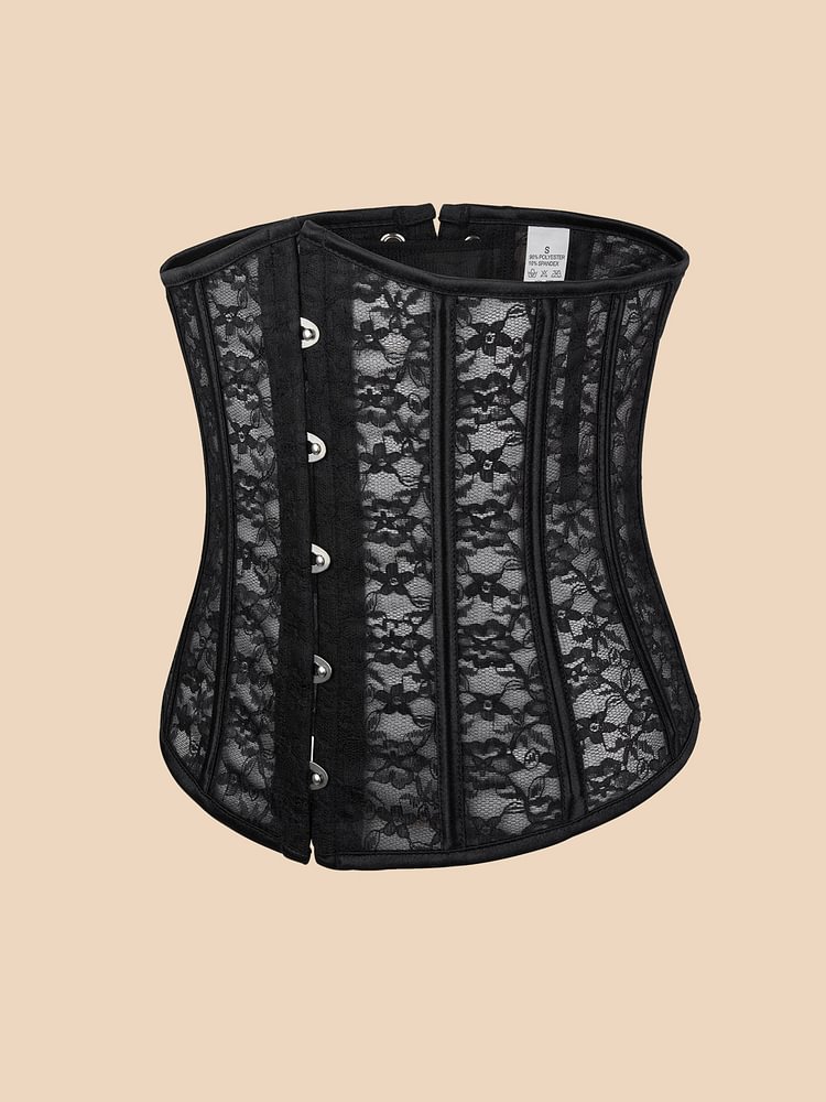 Beautiful Waist Training Underbust Corset- Longline