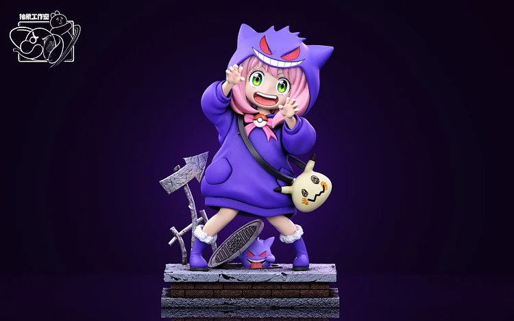Chou Xiang Studio - Spy x Family Anya cos Gengar Statue(GK)-