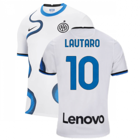 Inter Mailand Lautaro Martínez 10 Away Trikot 2021-2022