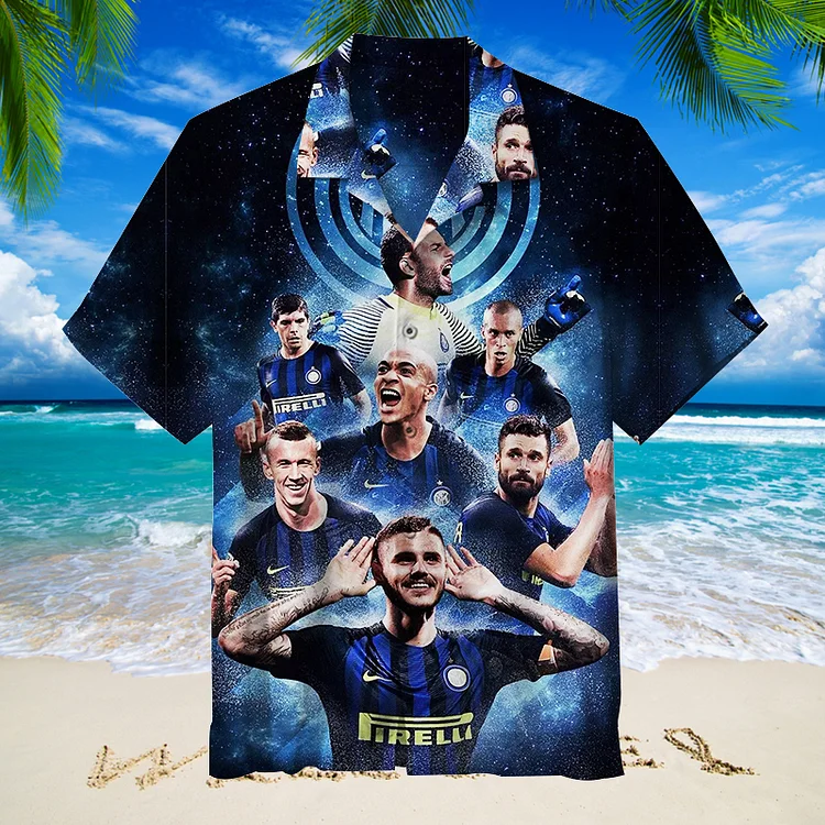Inter Milan Football Club | Unisex Hawaiian Shirt