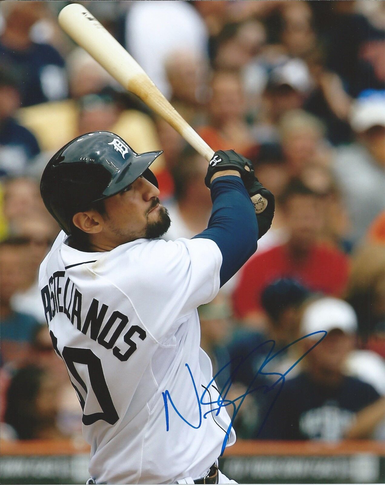 NICK CASTELLANOS signed DETROIT TIGERS 8x10 Photo Poster painting