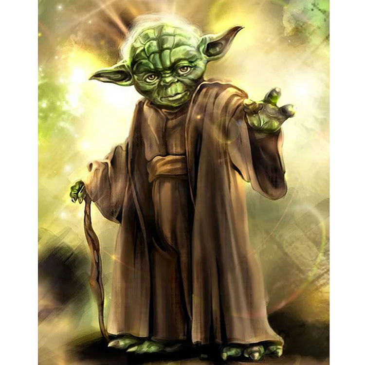 Yoda Star Wars 40*50CM (Canvas) Full Round Drill Diamond Painting gbfke