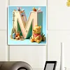 Diamond Painting -DIY Round Drill Letter M