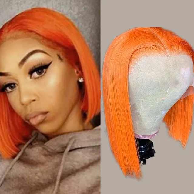 Jewtribute Hair®| Grey Color Bob Straight Lace Wigs