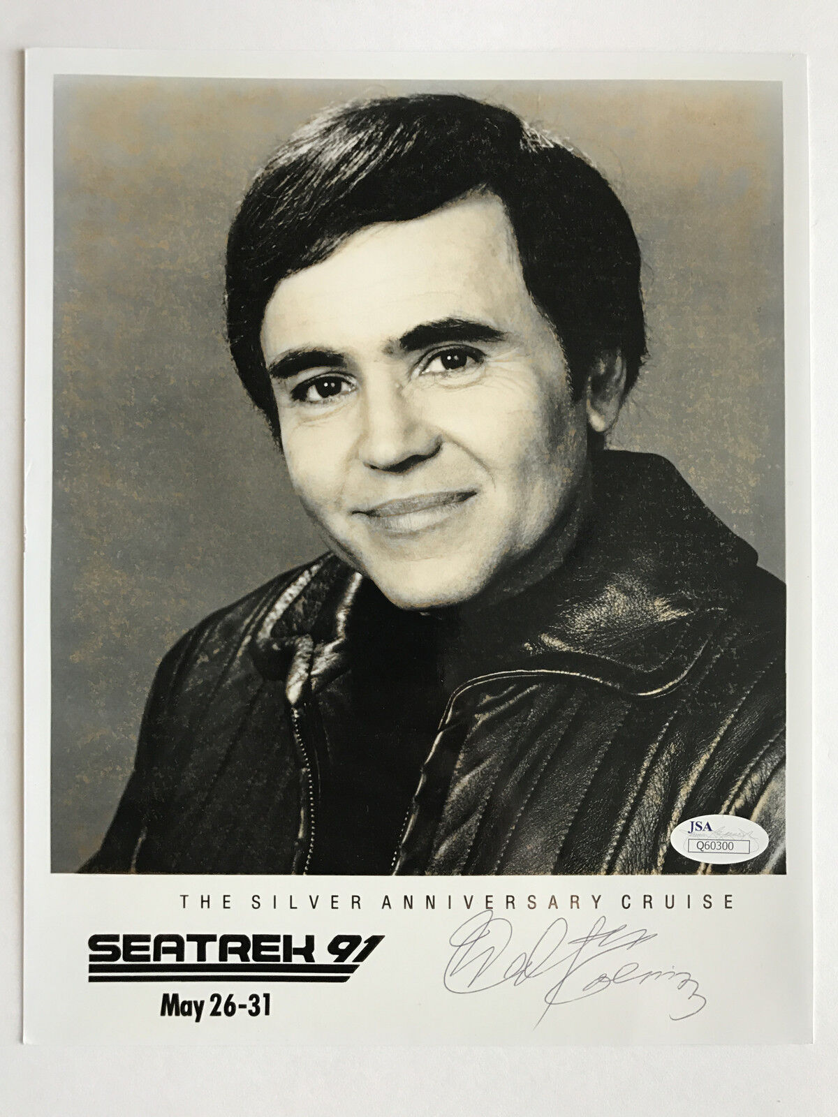 Walter Koenig Signed 8x10 Photo Poster painting JSA COA Star Trek Autograph Pavel Chekov