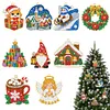 9pcs DIY Double-Sided Rhinestone Acrylic Diamond Art(Christmas gift)