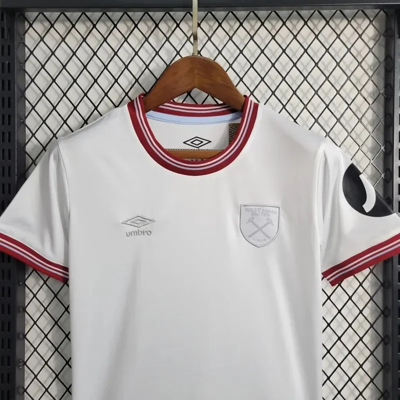 2023/2024 Kids Size West Ham United Football Shirt Away 1:1 Thai Quality