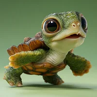 Baby Dragon Turtle - Diamond Painting