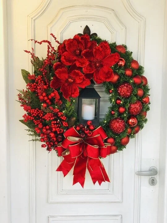 🔥kukelife🔥Christmas-christmas wreath diy garlands craft