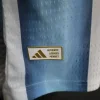 2026 World Cup Player Argentina Soccer Jersey Home With Sponsor