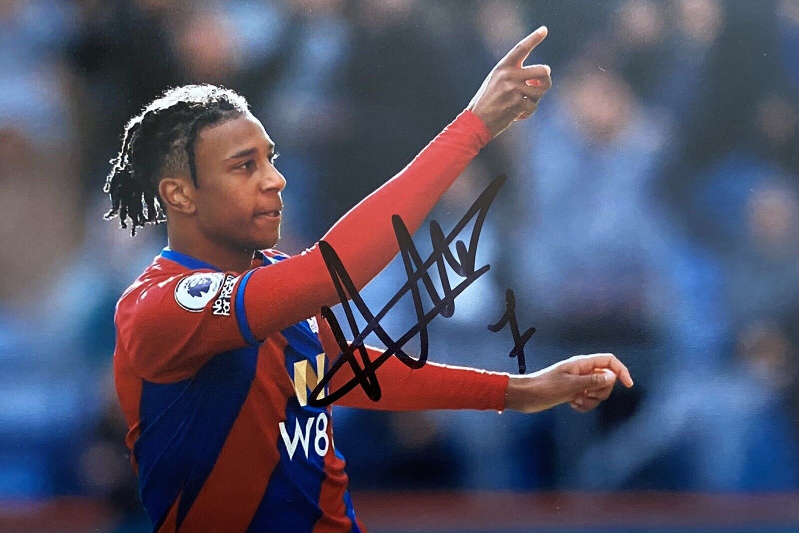 Luka Milivojevic Genuine Hand Signed Crystal Palace 6X4 Photo Poster painting 2
