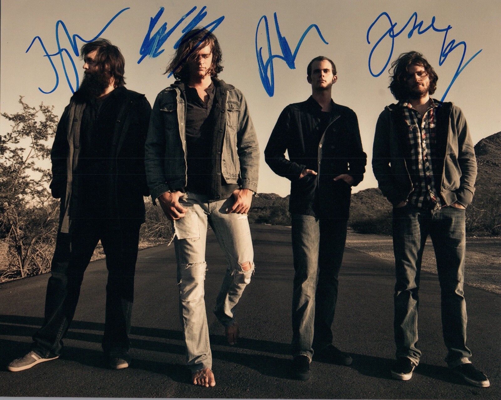 KONGOS Signed Autographed 8x10 Photo Poster painting Full Band COA VD