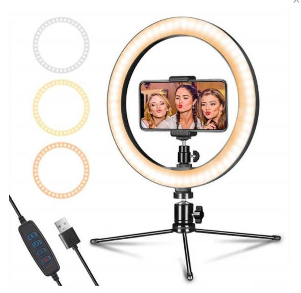 10" Selfie Ring With Stand For Phone Ring Light Tripod、、sdecorshop