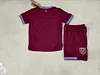 Joyfball 2025/2026 Kids Size West Ham United Home Football Shirt