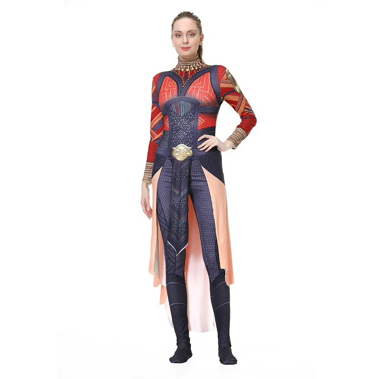 Black Panther: Wakanda Forever Okoye Cosplay Costume Jumpsuit Outfits Halloween Carnival Suit