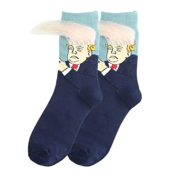 2024 Socks So Sad Let's Go Blue Socks MAGA Socks