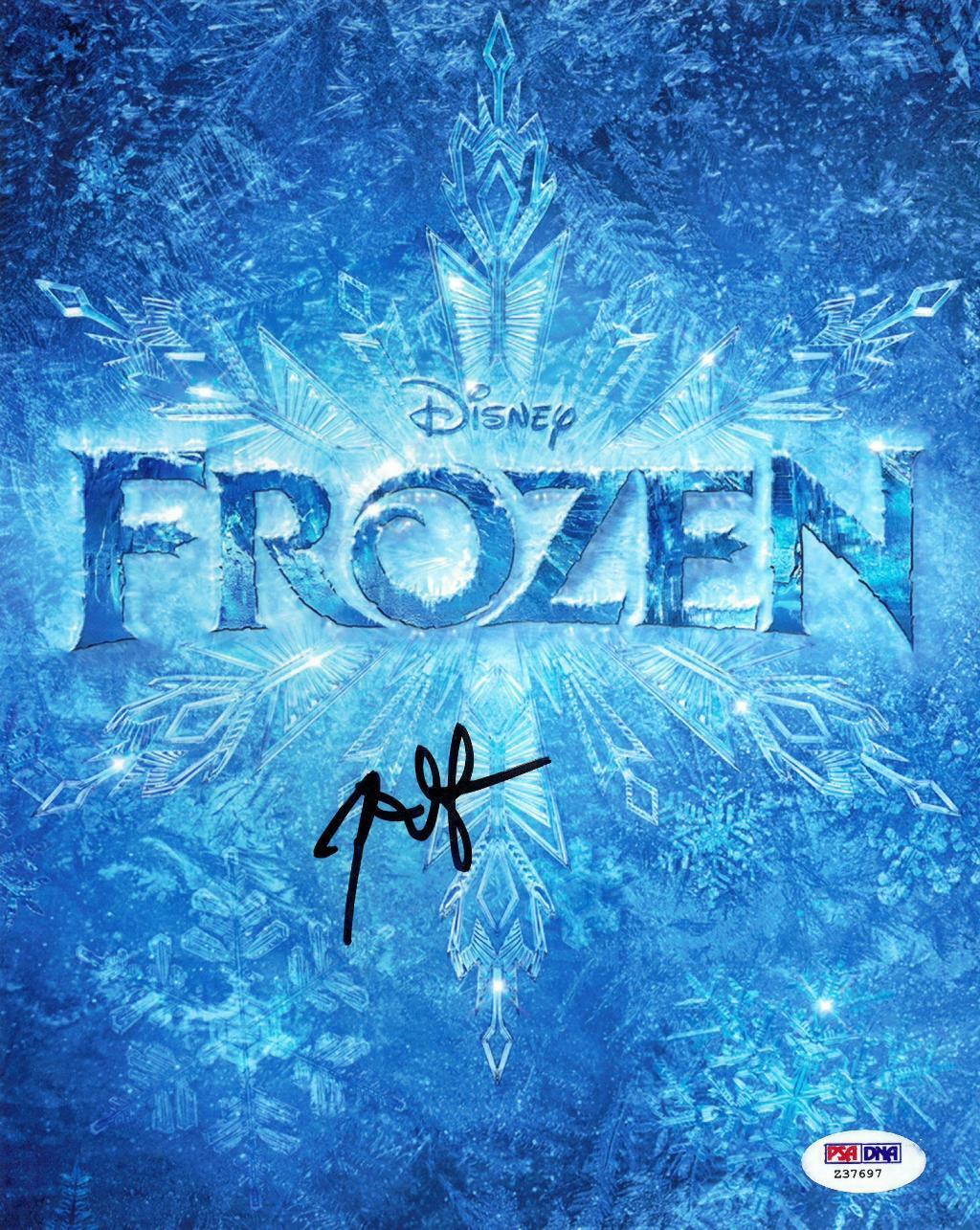 Jonathan Groff Signed Frozen Authentic Autographed 8x10 Photo Poster painting PSA/DNA #Z37697