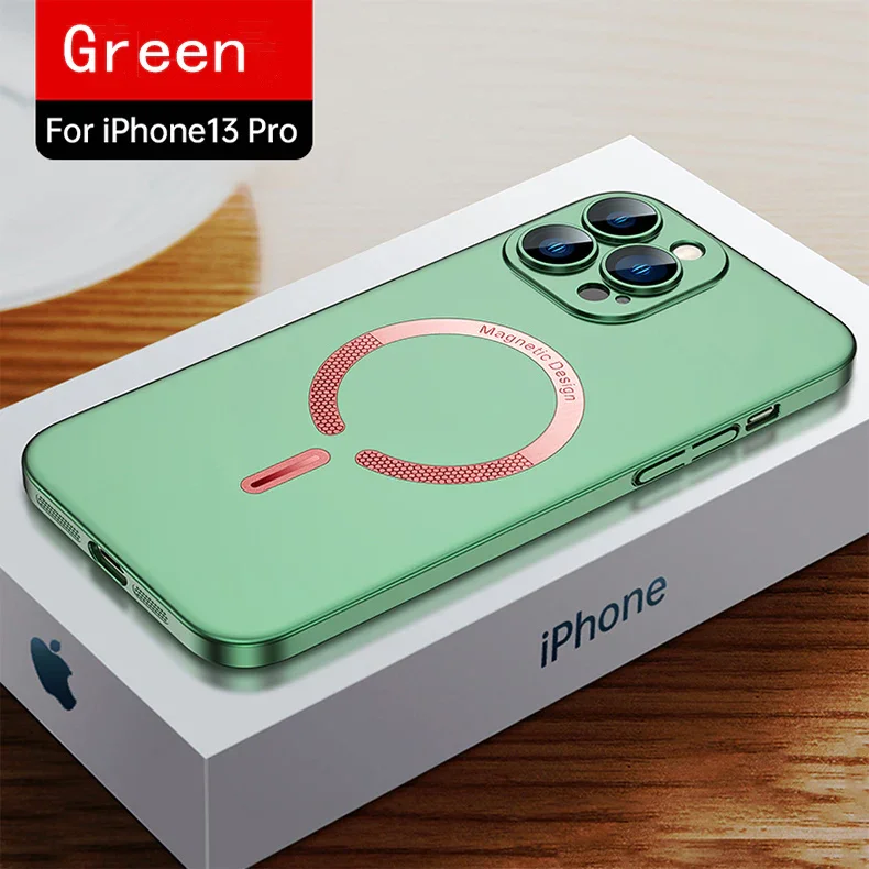 Suitable For iPhone13/14 Wireless Magnetic Attraction Mobile Phone Case