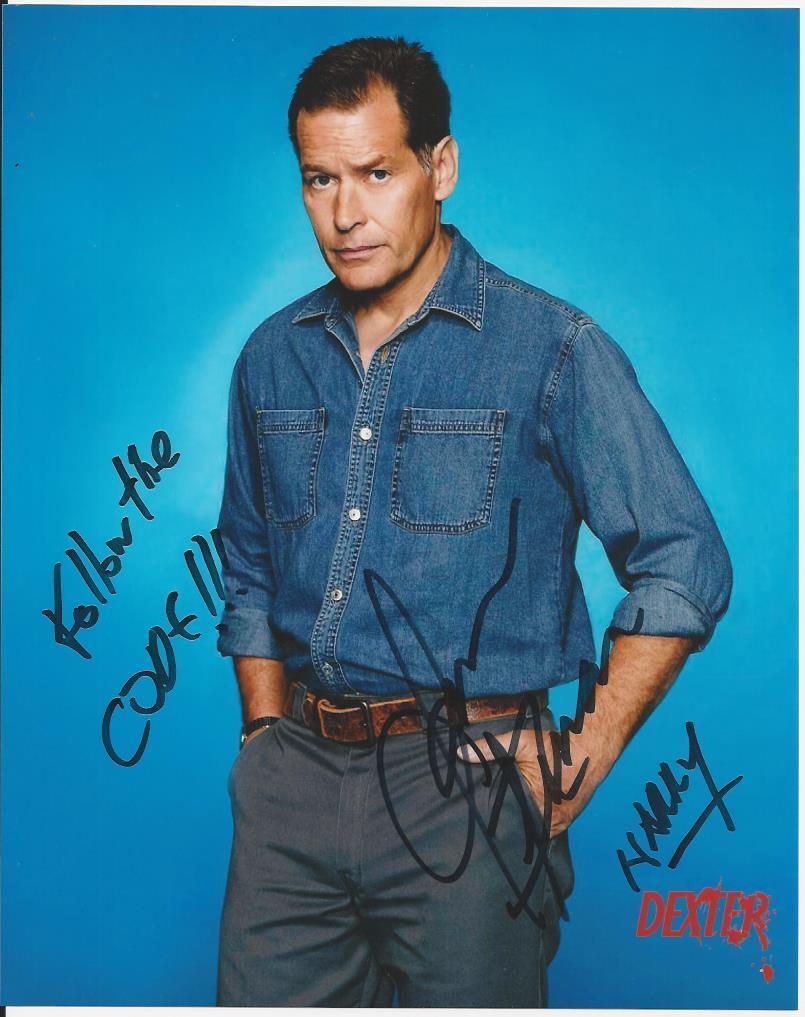 James Remar - Dexter signed Photo Poster painting