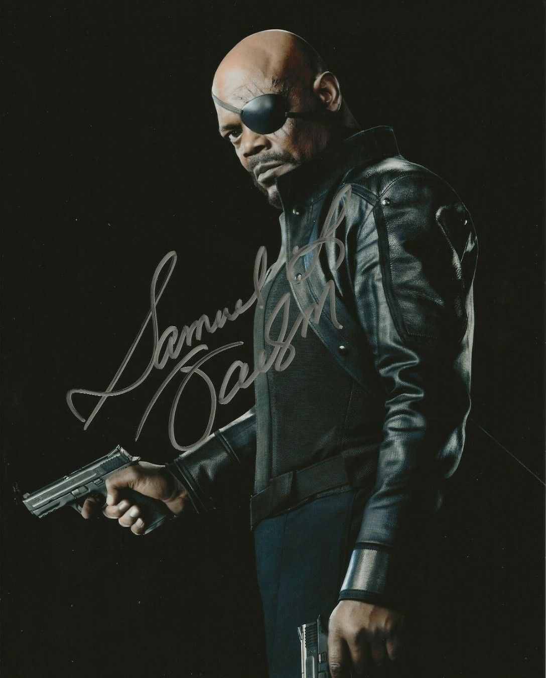 SAMUEL L. JACKSON Signed Photo Poster painting Autographed 8x10 THE AVENGERS Marvel Universe COA