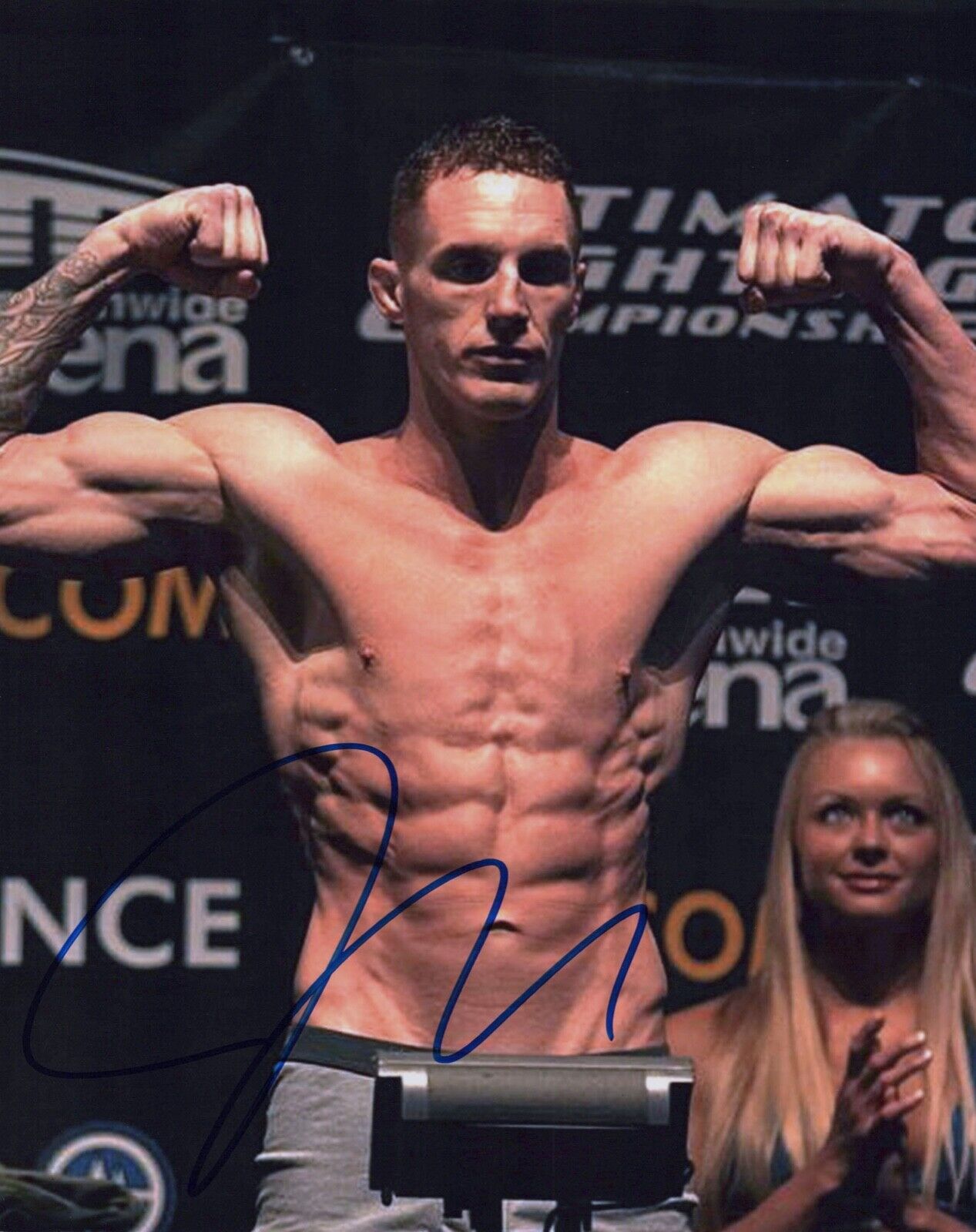 JASON MacDONALD signed Autographed UFC