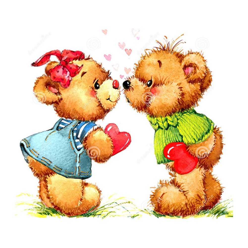 

Cute Animal - 11CT Stamped Cross Stitch - 48*48CM, 501 Original