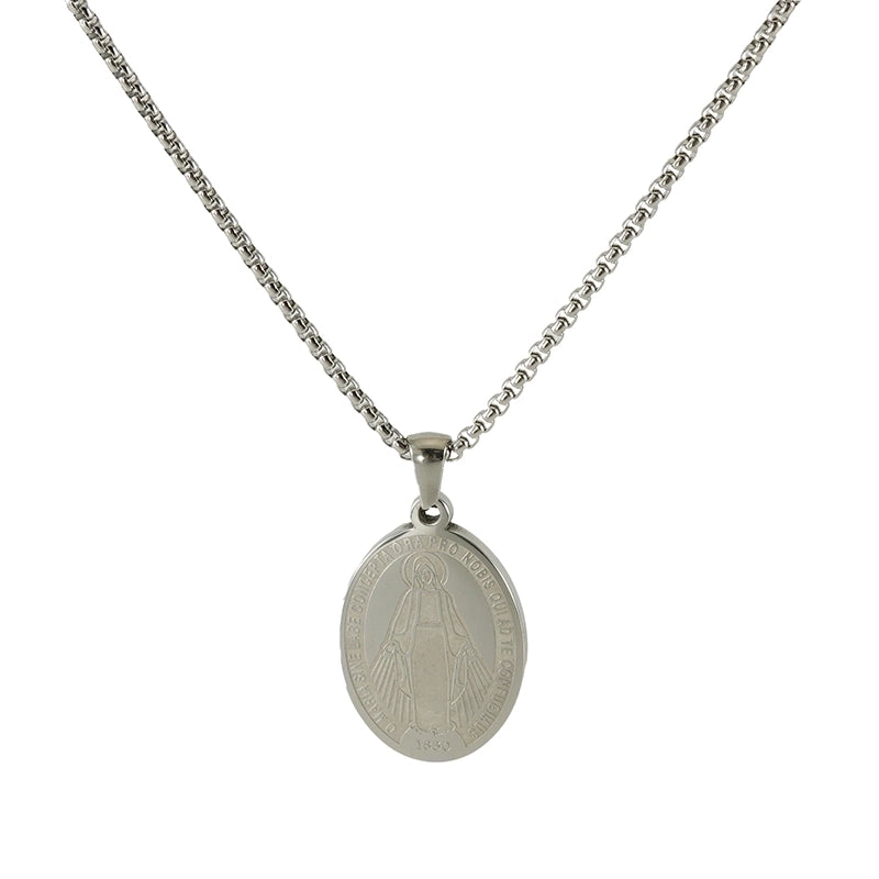 Jewelry Cross 304 Stainless Steel 18K Gold Plated Necklace