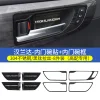 22-23款丰田汉兰达车内装饰汽车用品改装专用拉手框内门碗贴