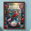 Diamond Painting -DIY Round Drill Bird in Bottle