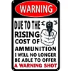 (Multi Style)  - Vintage Metal Signs(8*12Inch/12*16Inch) - Warning