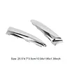 1 Pair Front Bumper Upper Grill Moulding Trim for FIAT 500 312 LOUNGE 2016-2020