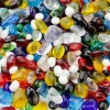 100g Handmade diy glass sand irregular glass beads creative material translucent glass mosaic art handmade accessories