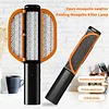 Folding Electric Mosquito Swatter Bug Zapper for Indoor Outdoor Electric Fly Swatter USB Rechargeable Mosquito Zapper Racket, 3-Layer Safety Mesh for Home, Outdoor, Garden