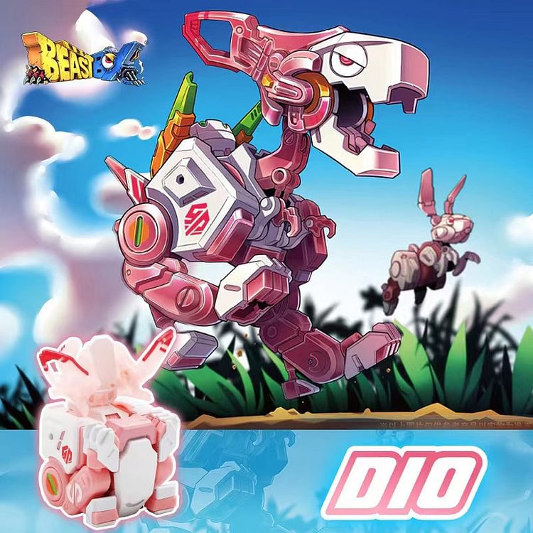 52Toys  BeastBOX LIMIT BB-01RY PINK DIO Rabbit