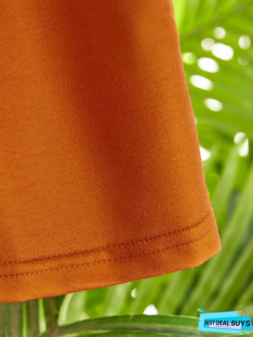 Loosen Cotton Blends V Neck Long Sleeve Casual Printed Tunic Top