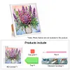 uk.everydayedeals Diamond Painting - Crystal Rhinestone - Flower