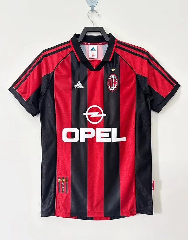 1998/1999 Retro AC Milan Home Jersey