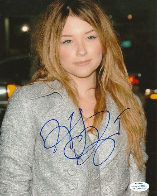 *SEXY* HALEY BENNETT SIGNED 8x10 Photo Poster painting #2 SWALLOW MAGNIFICENT SEVEN ACOA COA