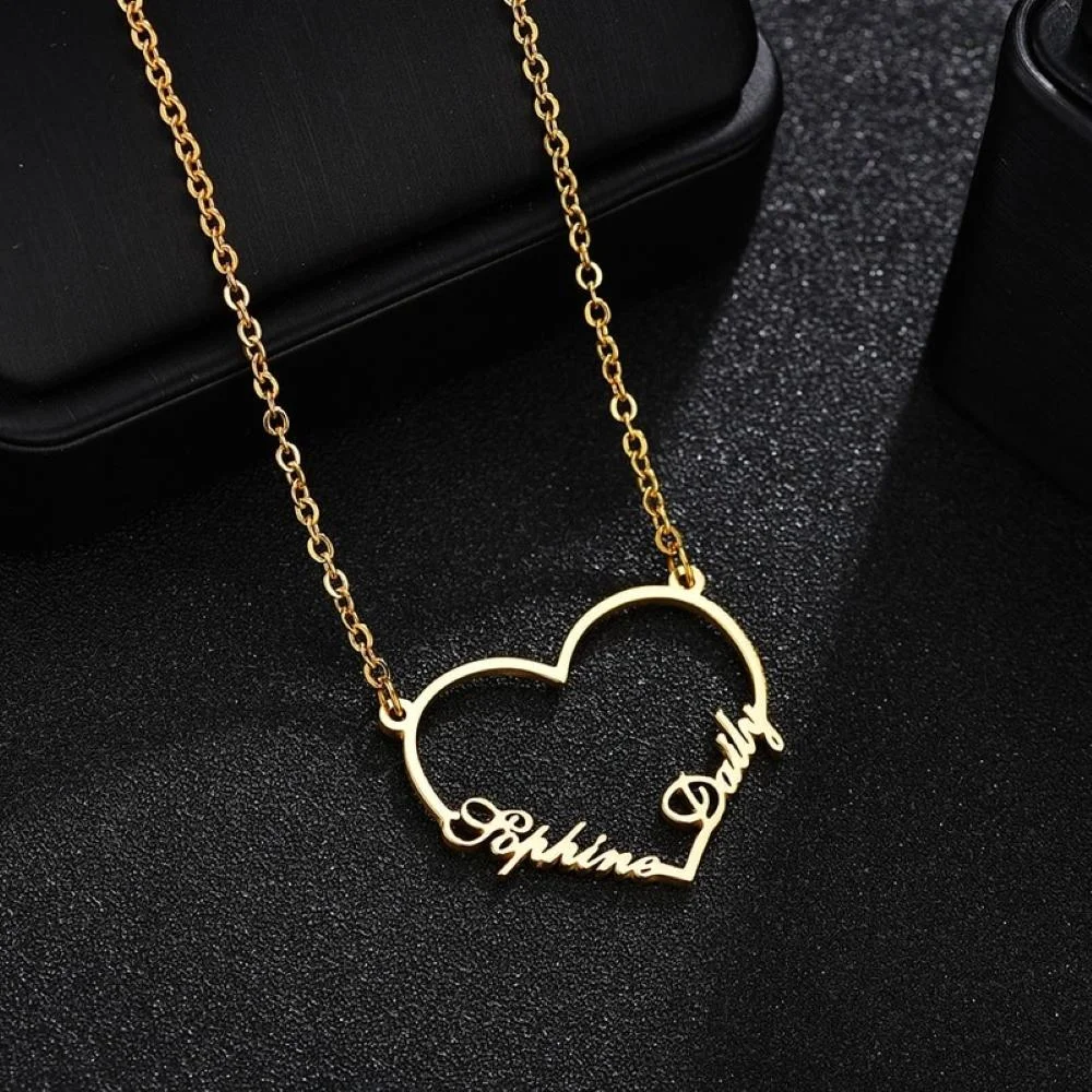 Custom and Personalized Name Pendant Necklace Collection