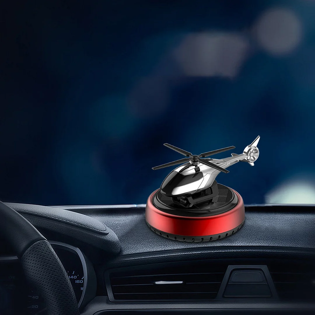 Car Solar Helicopter Aromatherapy