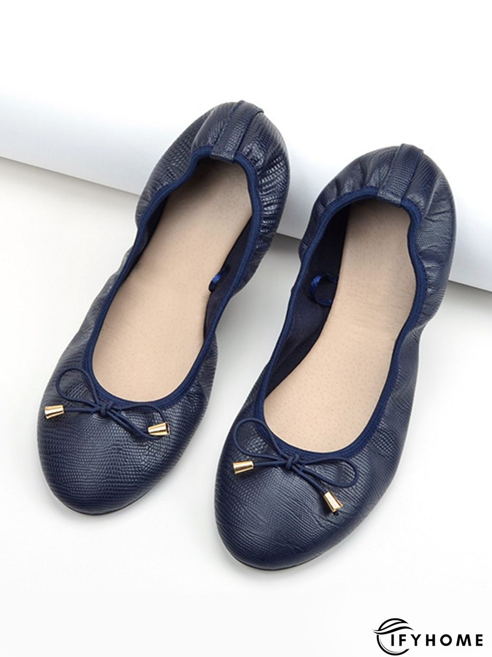 Retro Bow Comfortable Soft Shallow Shoes | IFYHOME