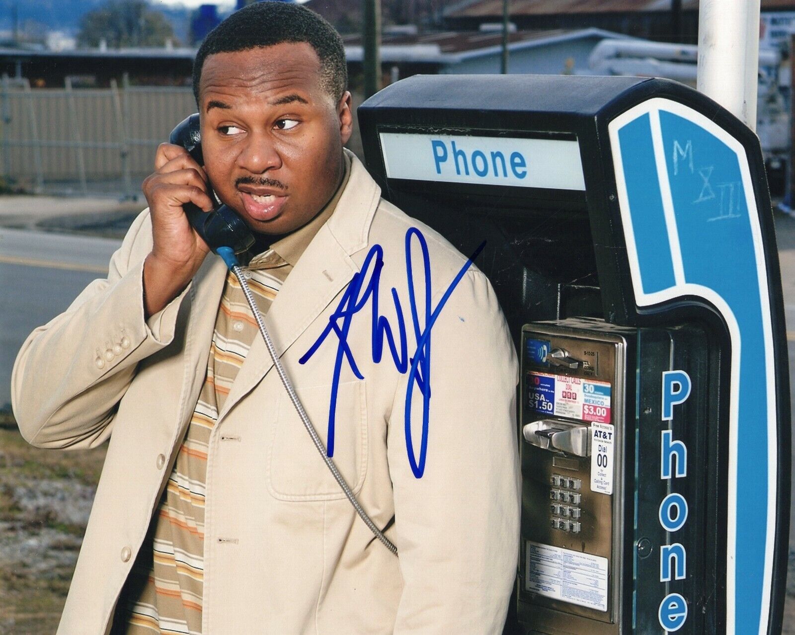 Roy Wood Jr. Signed 8x10 Photo Poster painting w/COA Comedian Daily Show With Trevor Noah #1