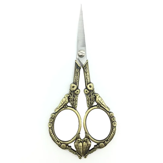 2Pcs European Stainless Steel Tailor's Scissors Sewing And Vintage