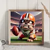 Cleveland Browns Football-Full Round Diamond Painting 30*30CM