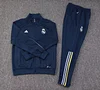 2023/2024 Real Madrid Long Zipped Jacket Royal blue Football Shirt